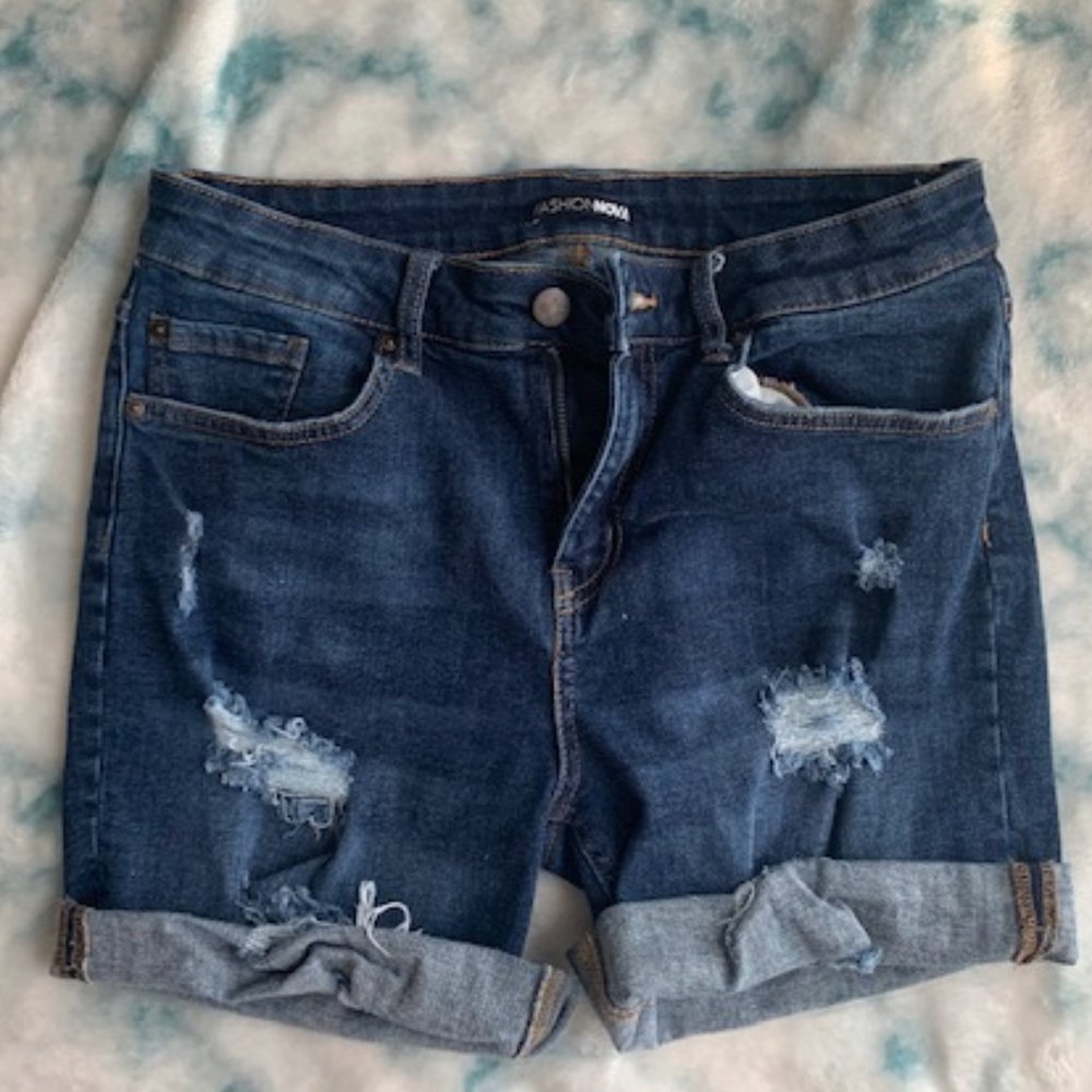 Fashion Nova Jean Shorts